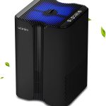 Vonia Luchtreiniger - Air purifier - Luchtreiniger met HEPA filter - Geschikt tot 40 m² - Zwart