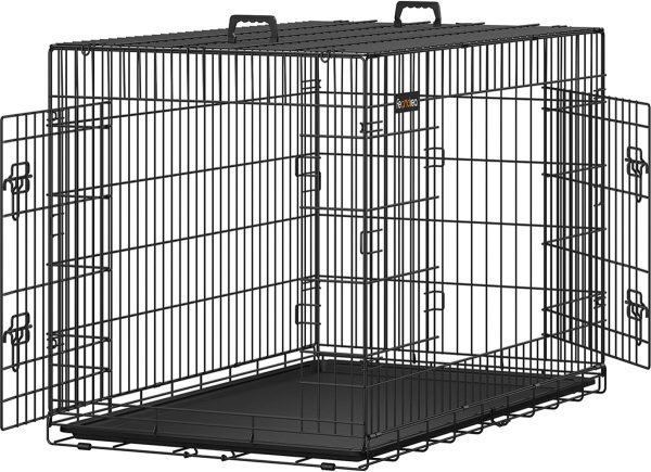 Feandrea opvouwbare hondenkooi - 2 deuren - hondenbox