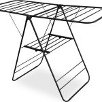 Vonia Wasrek - Droogrek - Wasrek Inklapbaar - Droogrek Inklapbaar - Droogrekken - Zwart