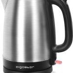 Aigostar Milo 30LYF - Waterkoker - Elektrisch - RVS Design - 2200W - 1.7 liter - Zwart