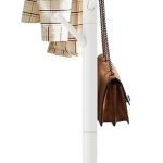 Bayt Kapstok - Staande kapstok - Kapstok Hout - Kapstok Staand - Garderoberek - 8 Haken - 175 cm - Wit