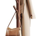 Bayt Kapstok - Staande kapstok - Kapstok Hout - Kapstok Staand - Garderoberek - 8 Haken - 175 cm - bruin